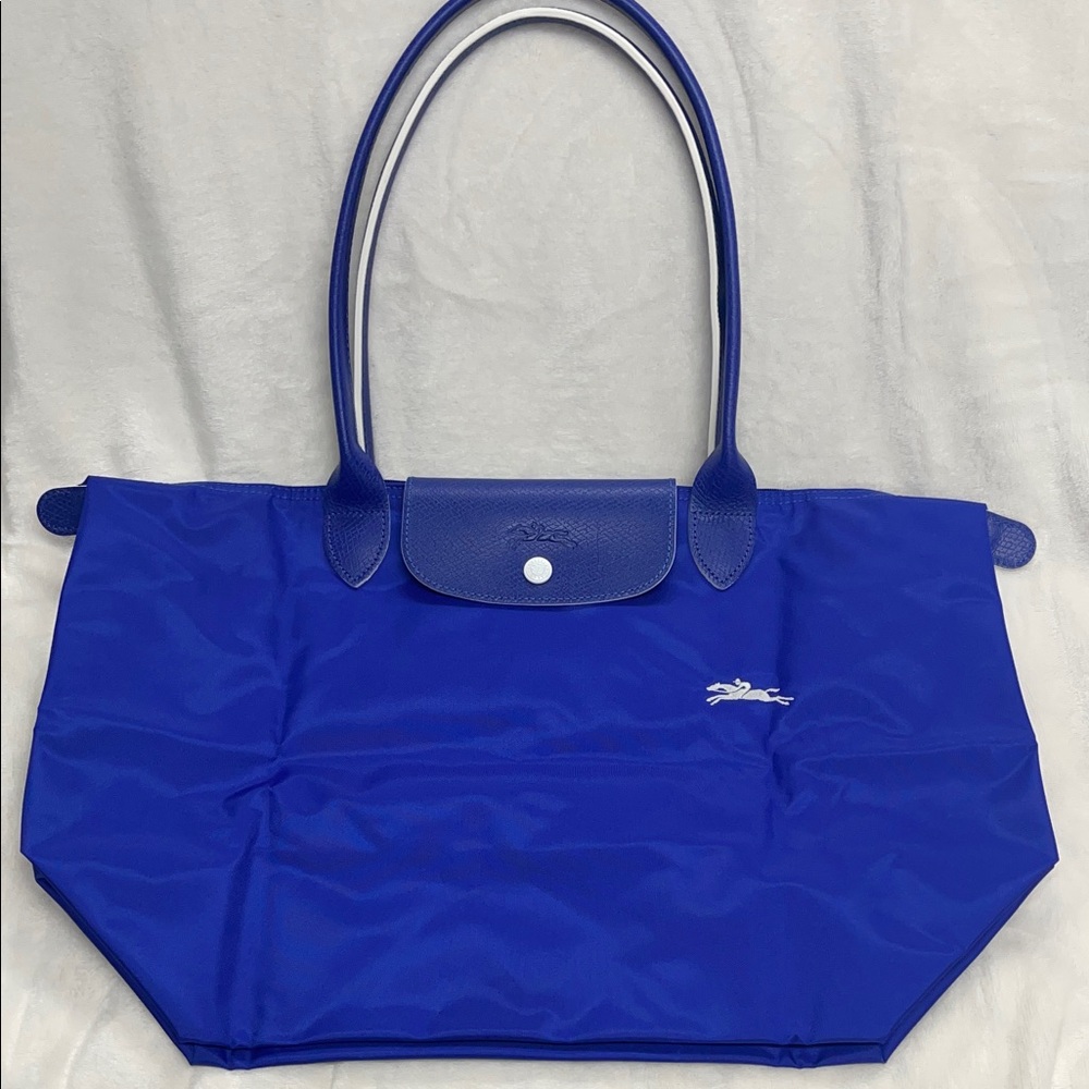 Longchamp Royal Blue Tote Bag